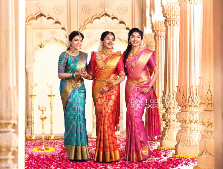 Womens In Wedding Sarees